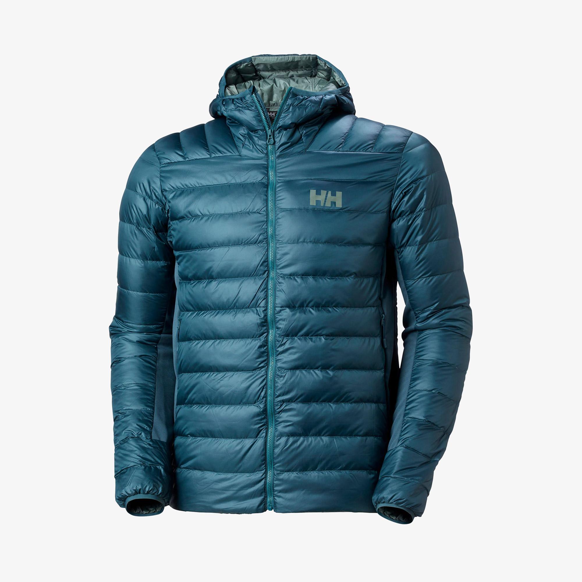 Helly Hansen Verglas Down Hybrid Hood 2.0 Erkek Lacivert Mont