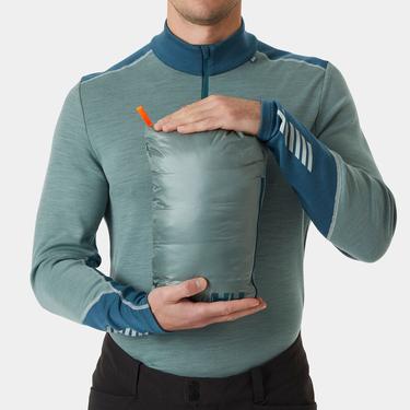  Helly Hansen Verglas Down Hybrid Hood 2.0 Erkek Lacivert Mont