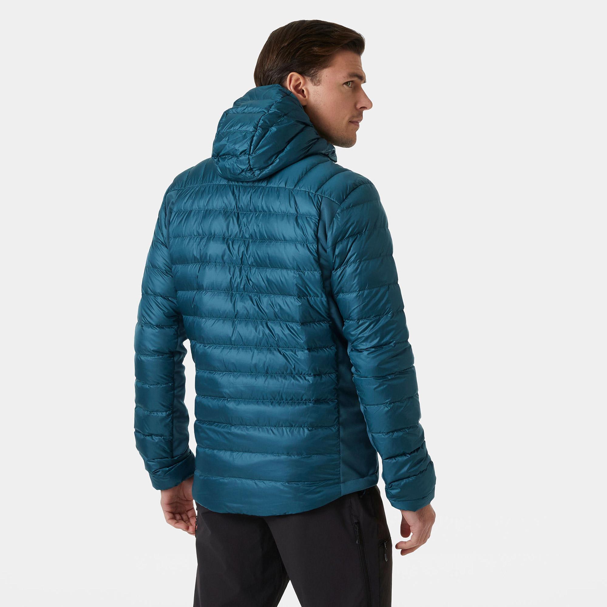 Helly Hansen Verglas Down Hybrid Hood 2.0 Erkek Lacivert Mont