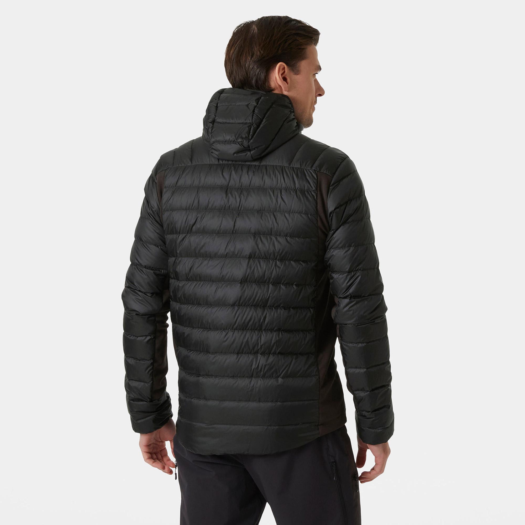 Helly Hansen Verglas Down Hybrid Hood 2.0 Erkek Siyah Mont