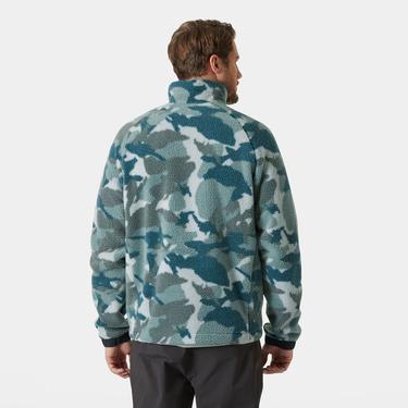  Helly Hansen Panorama Prınted Pile Snap Erkek Lacivert Polar