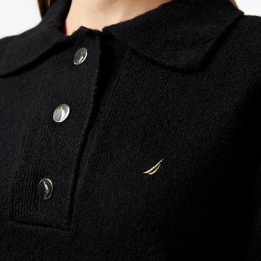  Nautica Kadın Siyah Regular Fit Triko