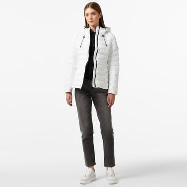  Nautica Kadın Beyaz Mont