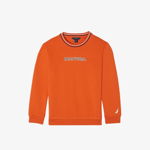  Nautica Erkek Çocuk Turuncu Sweatshirt