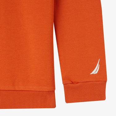  Nautica Erkek Çocuk Turuncu Sweatshirt