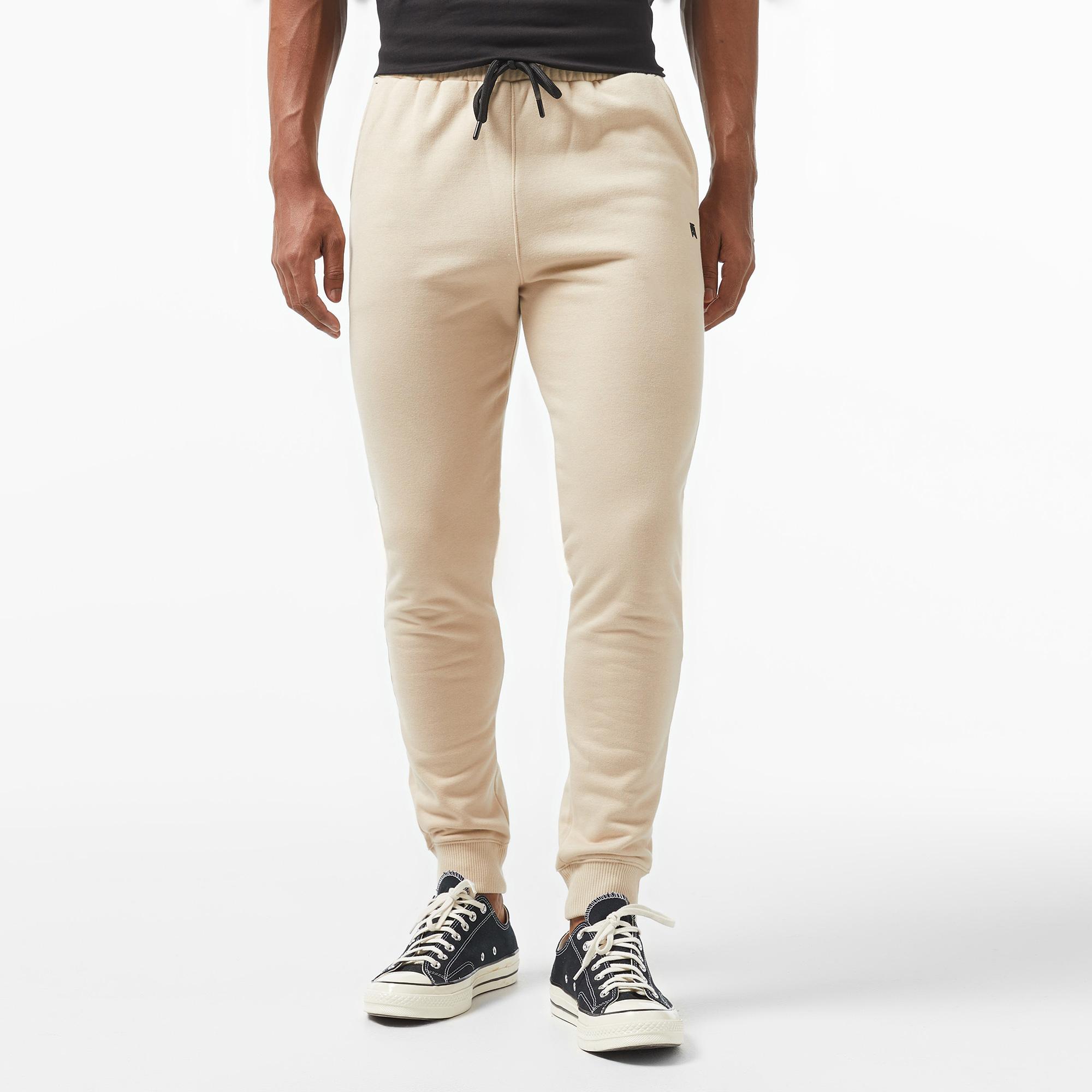 Tactical Wolves Classic Erkek Bej Günlük Eşofman Altı