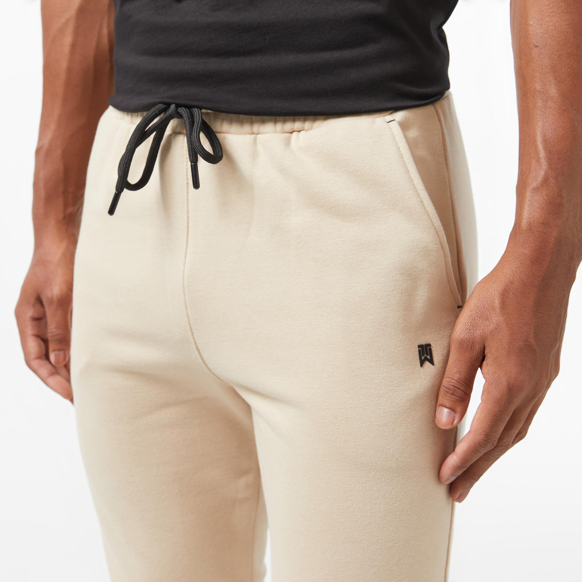 Tactical Wolves Classic Erkek Bej Günlük Eşofman Altı