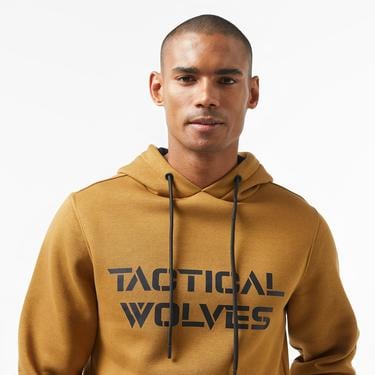  Tactical Wolves Classic Erkek Kahverengi Sweatshirt