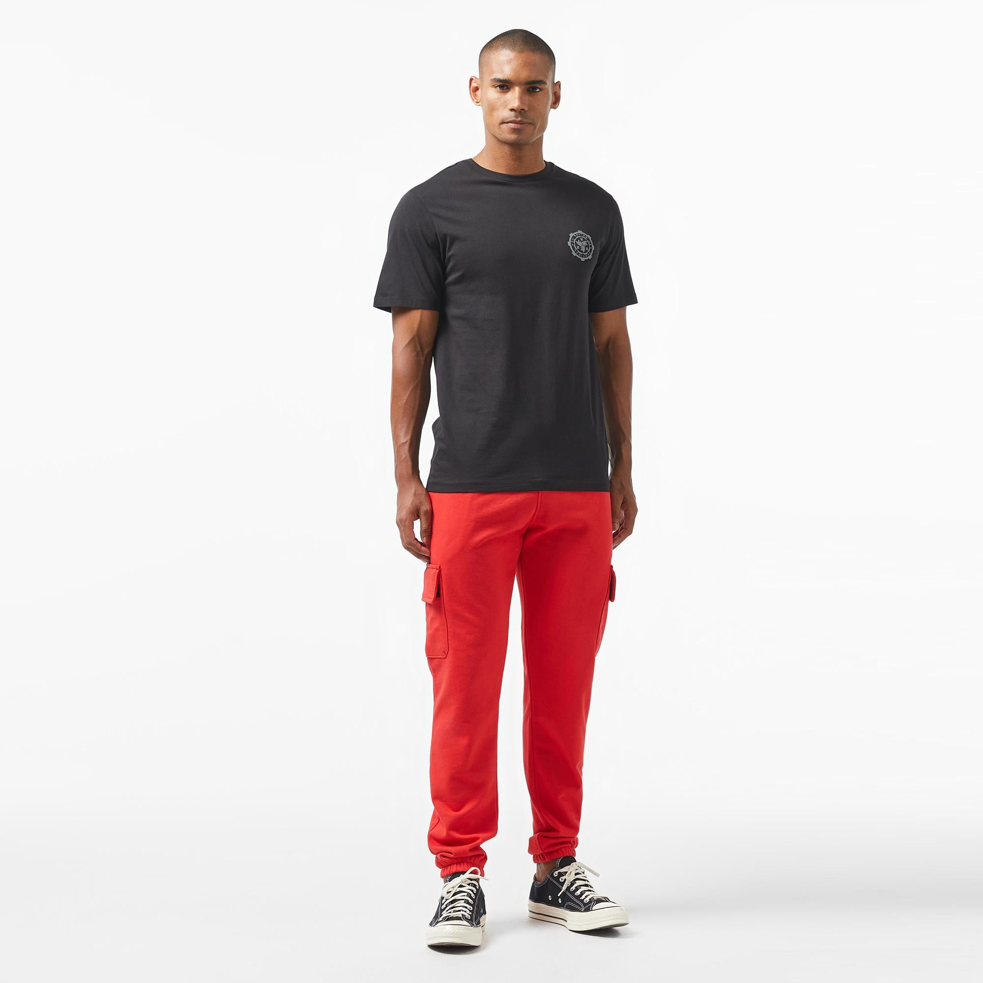 Tactical Wolves Classic Erkek Siyah T-Shirt