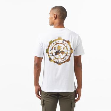  Tactical Wolves Erkek Beyaz Günlük T-Shirt