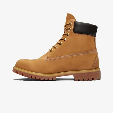  Timberland Premium 6 inch Lace Up Waterp Erkek Sarı Outdoor Ayakkabı