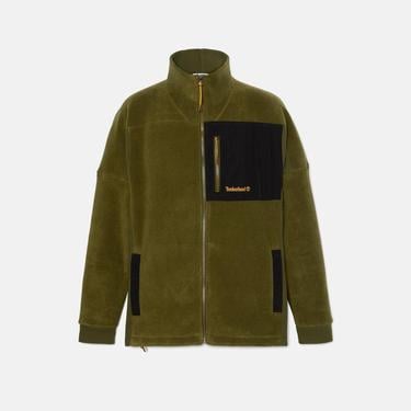  Timberland Polartec Mix Medıa Full Zıp Erkek Yeşil Ceket