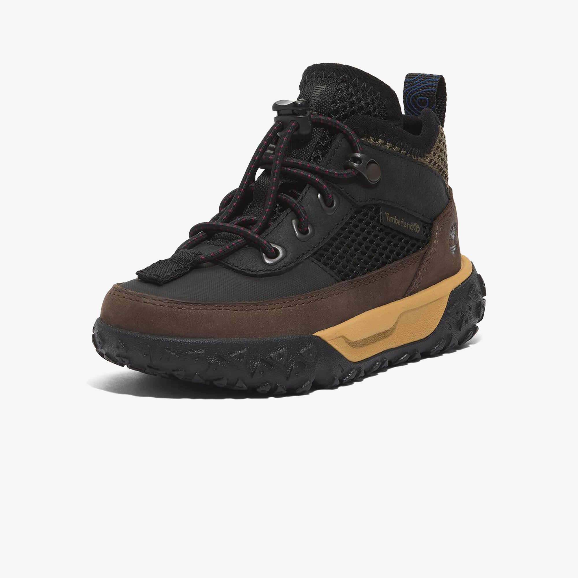 Timberland Timberland Greenstride Motion 6 Mid Lace Up Çocuk Siyah Outdoor Ayakkabı Bot | FashFed Siyah - 4. görsel