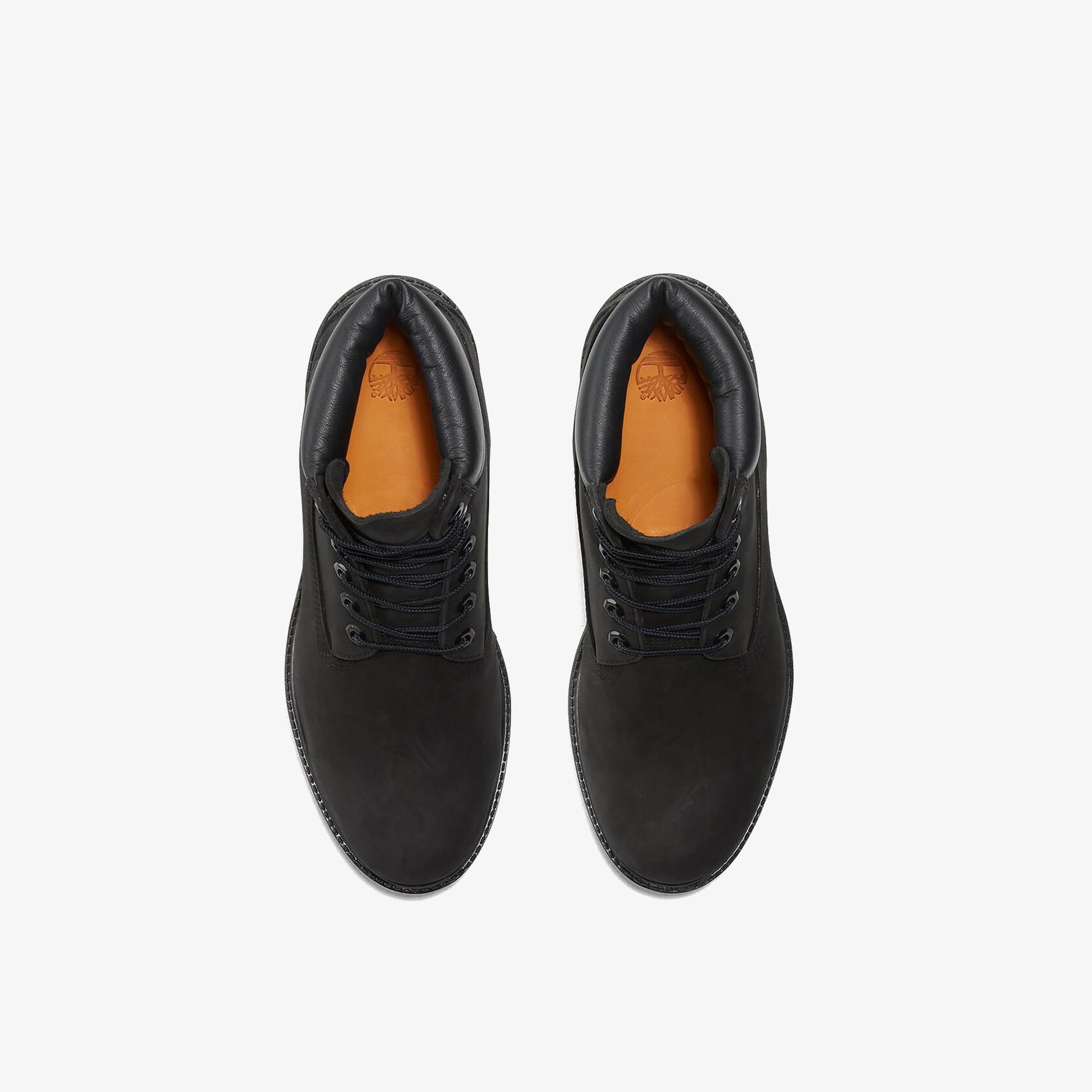 Timberland Premium 6 Inch Lace Up Erkek Siyah Bot