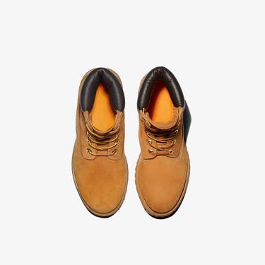  Timberland Premium 6 Inch Lace Up Kadın Krem Rengi Bot