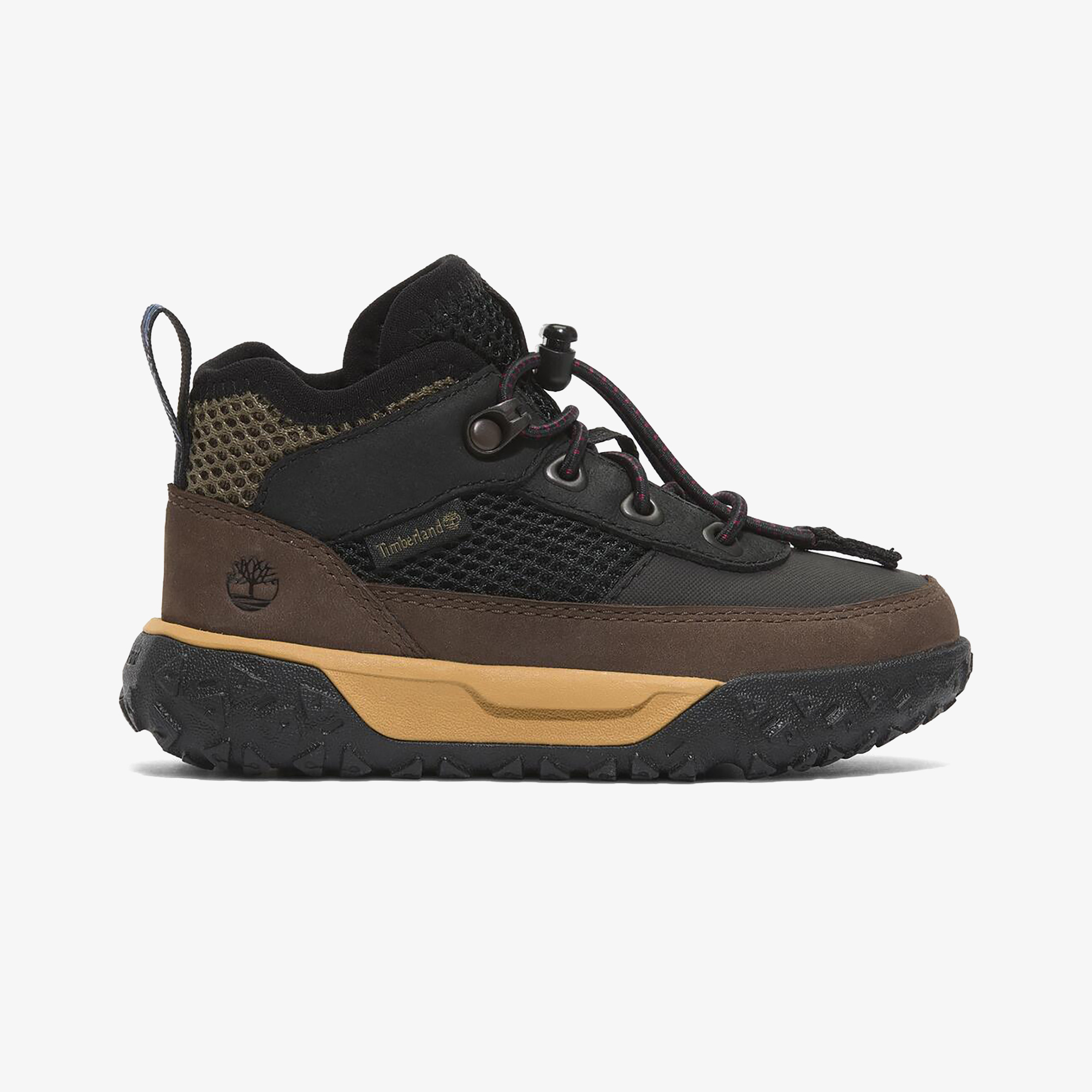 Timberland Timberland Greenstride Motion 6 Mid Lace Up Çocuk Siyah Outdoor Ayakkabı Bot | FashFed Siyah - 2. görsel