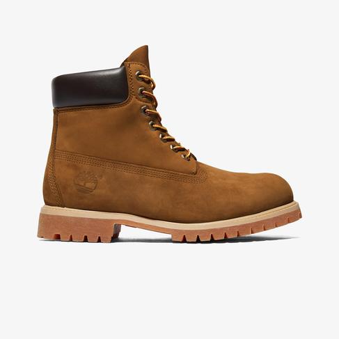  Timberland Premium 6 Inch Lace Up Erkek Taba Rengi Bot