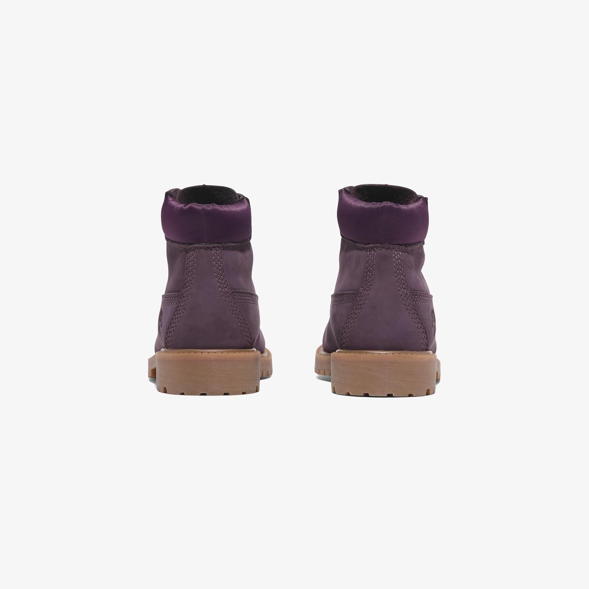 Timberland Premium 6 Inch Lace Up Çocuk Mor Bot