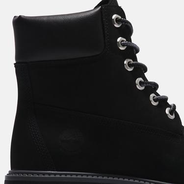 Timberland Stone Street 6 Inch Lace Up Kadın Siyah Bot