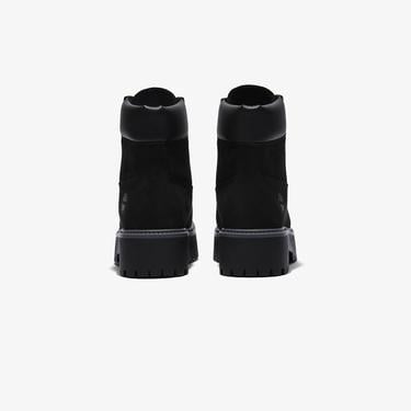  Timberland Stone Street 6 Inch Lace Up Kadın Siyah Bot