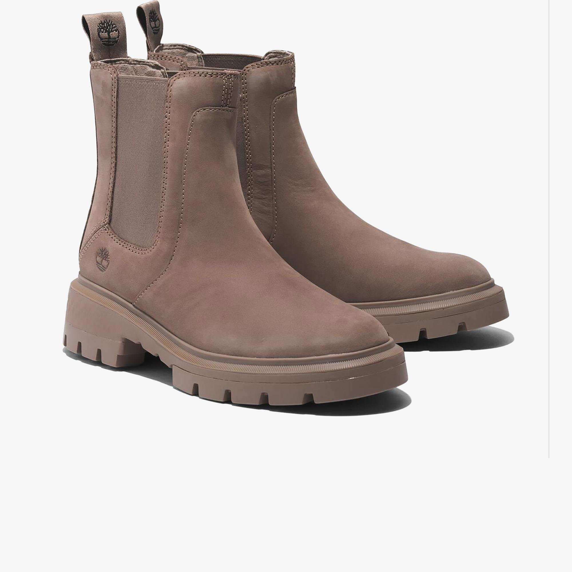 Timberland Cortina Valley Mid Chelsea Kadın Gri Bot