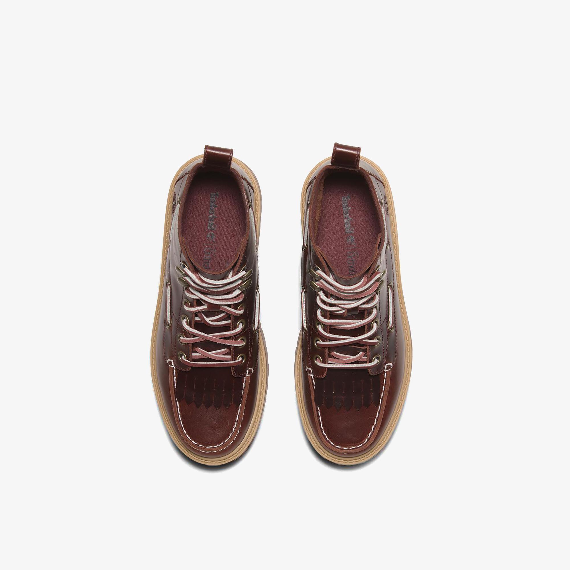 Timberland Stone Street Mid Lace Up Kadın Kahverengi Bot