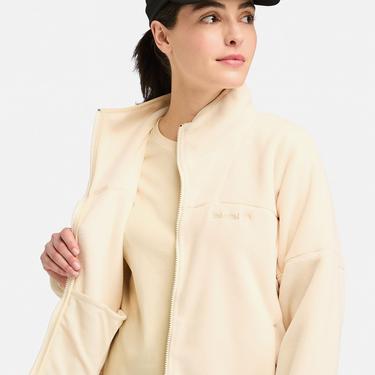  Timberland Polartec Full-Zip Kadın Bej Ceket