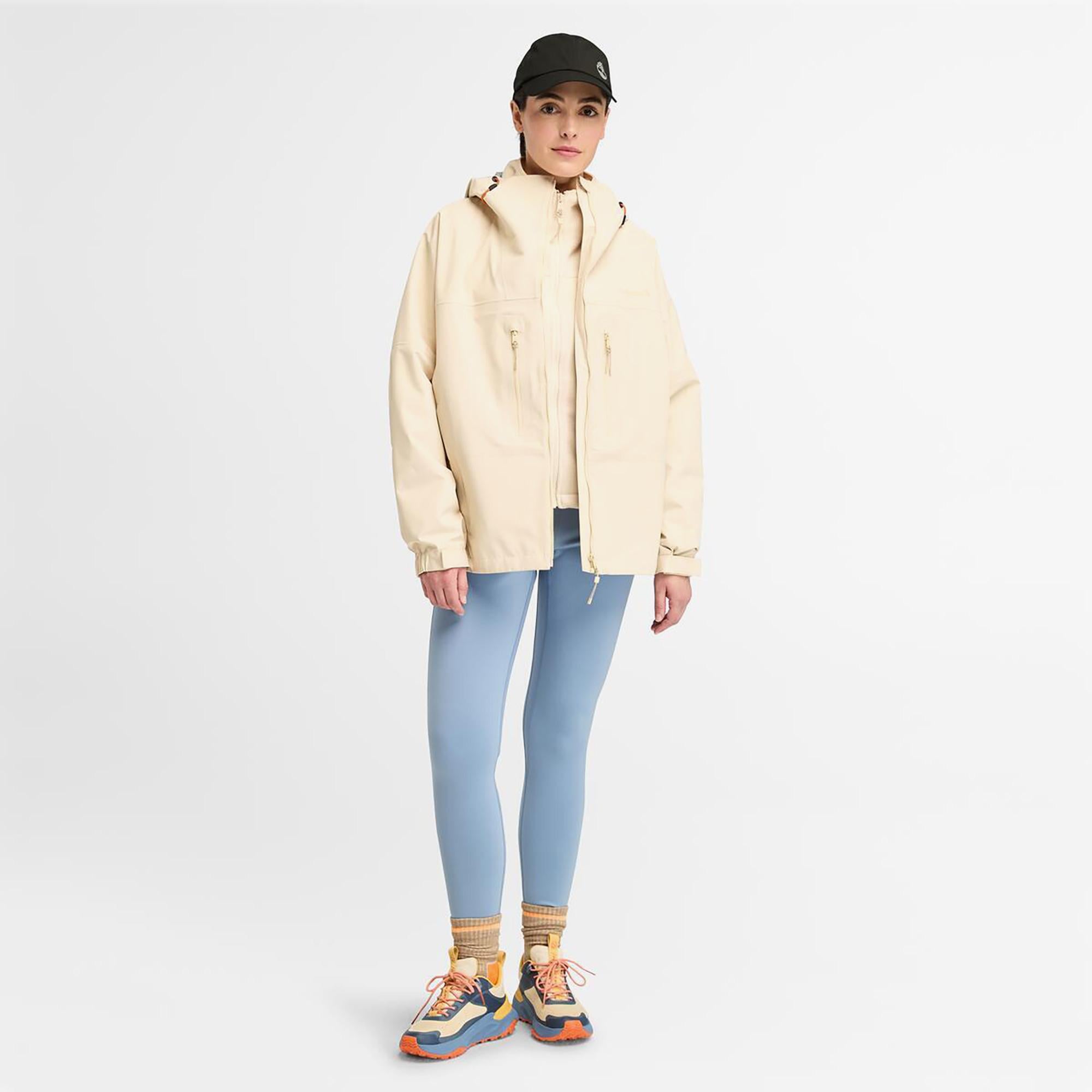 Timberland Polartec Full-Zip Kadın Bej Ceket