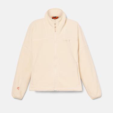  Timberland Polartec Full-Zip Kadın Bej Ceket