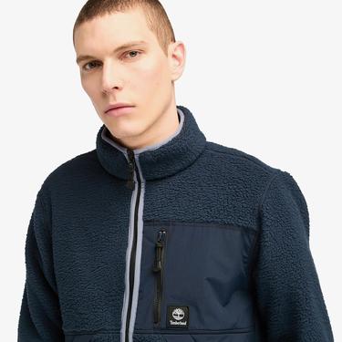  Timberland Sherpa Erkek Lacivert Ceket