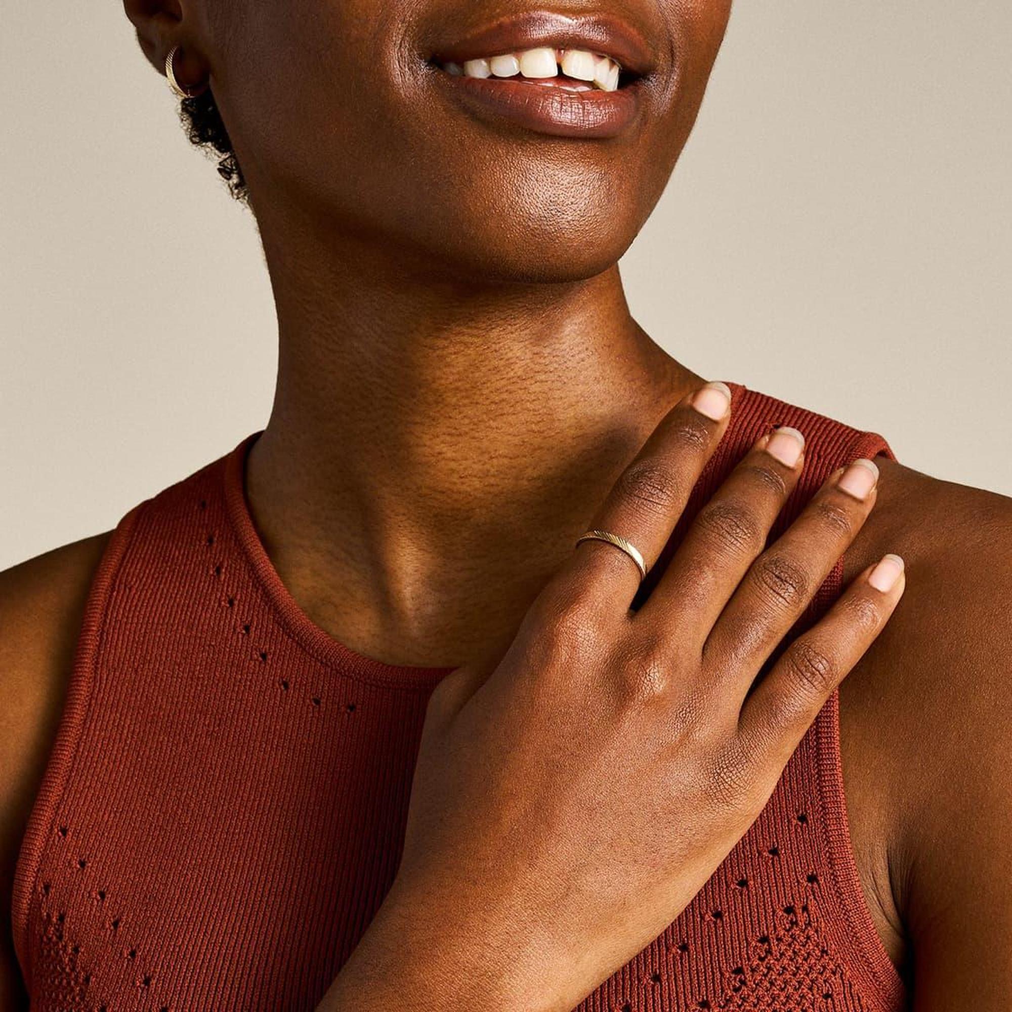 Fossil JF04756-710502 Kadın Yüzük (49 mm)