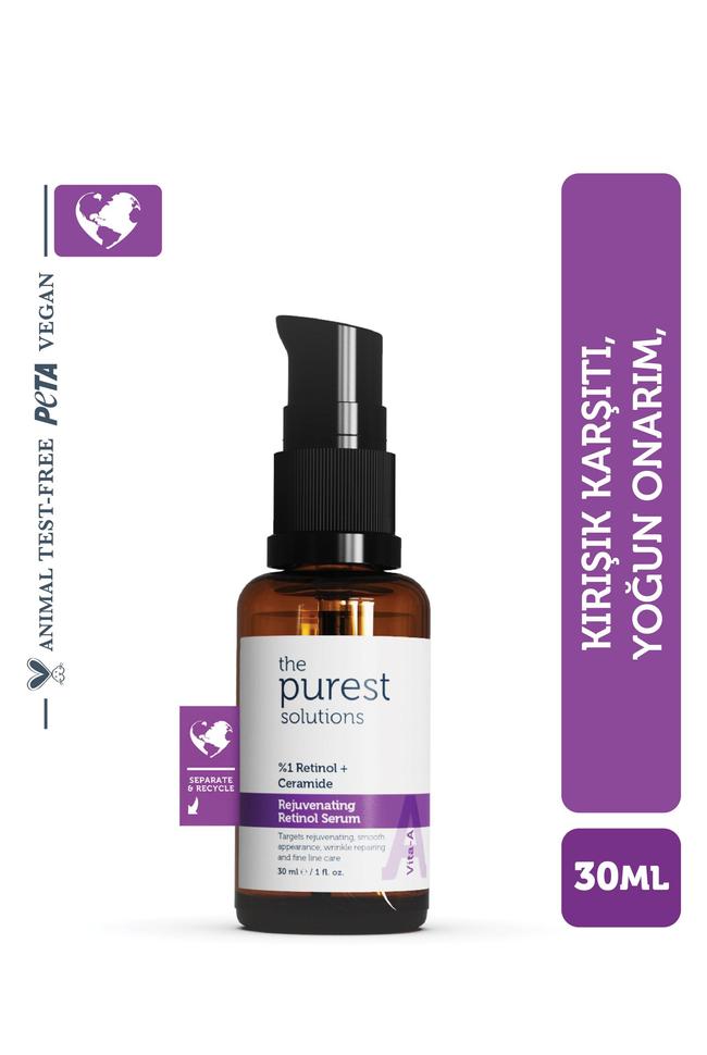  The Purest Solutions Onarıcı & Besleyici Retinol Serum 
(1% Retinol + Ceramide)  30 ML