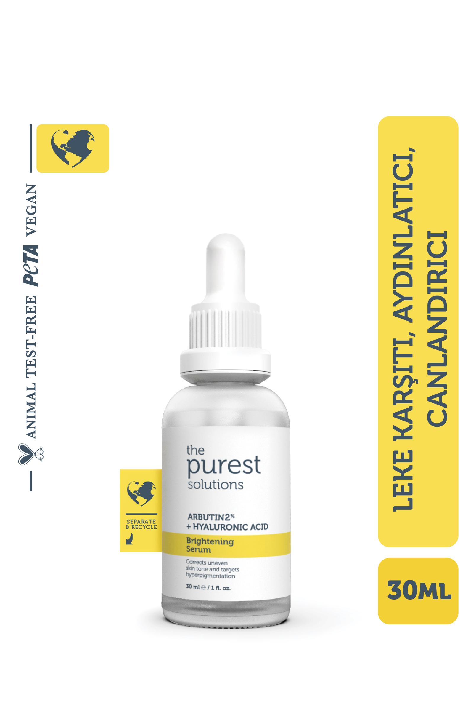  The Purest Solutions Leke Giderici Ve Cilt Tonu Eşitleyici Cilt Bakım Serumu 30 ML