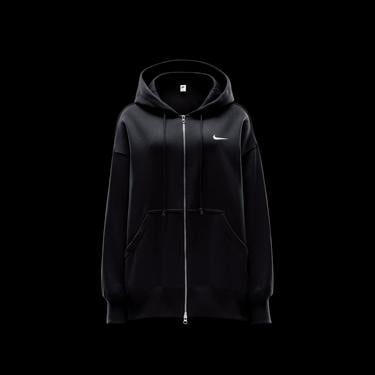  Nike Sportswear Phoenix Fleece Oversize Kadın Siyah Hoodie