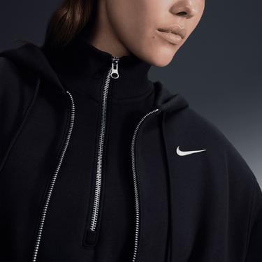  Nike Sportswear Phoenix Fleece Oversize Kadın Siyah Hoodie