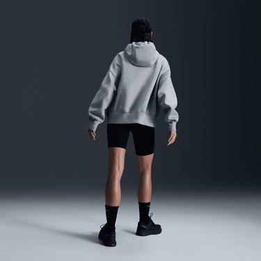  Nike Sportswear Phoenix Fleece Oversize Hoodie Kadın Gri Sweatshirt