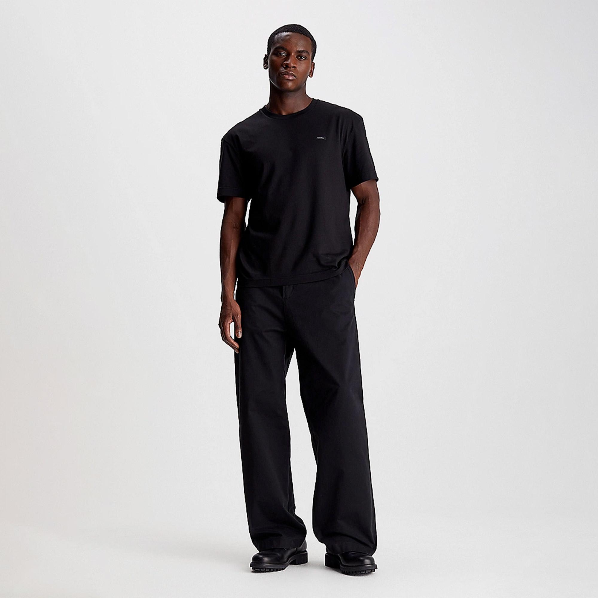 Calvin Klein Essentials Erkek Siyah T-Shirt