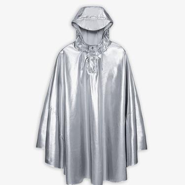  Rains Cape W3 Unisex Gri Yağmurluk