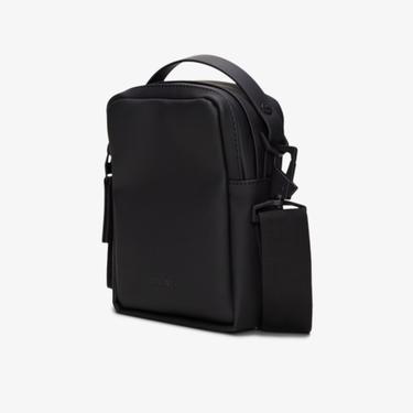  Rains Reporter Box Bag W3 Unisex Siyah Omuz Çantası