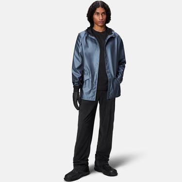  Rains Jacket W3 Unisex Mavi Yağmurluk