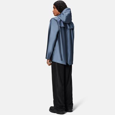  Rains Jacket W3 Unisex Mavi Yağmurluk