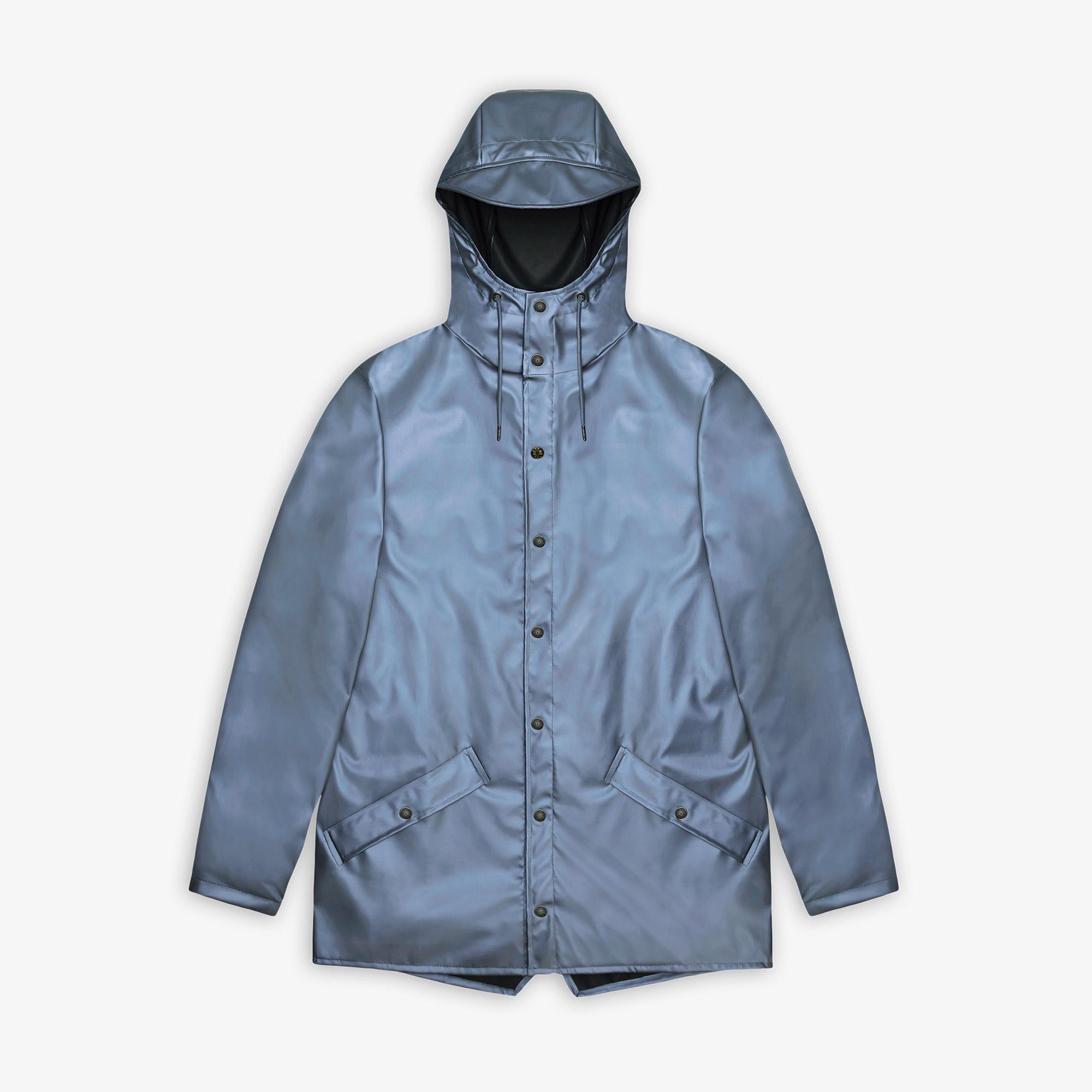 Rains Jacket W3 Unisex Mavi Yağmurluk