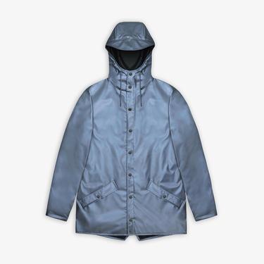  Rains Jacket W3 Unisex Mavi Yağmurluk