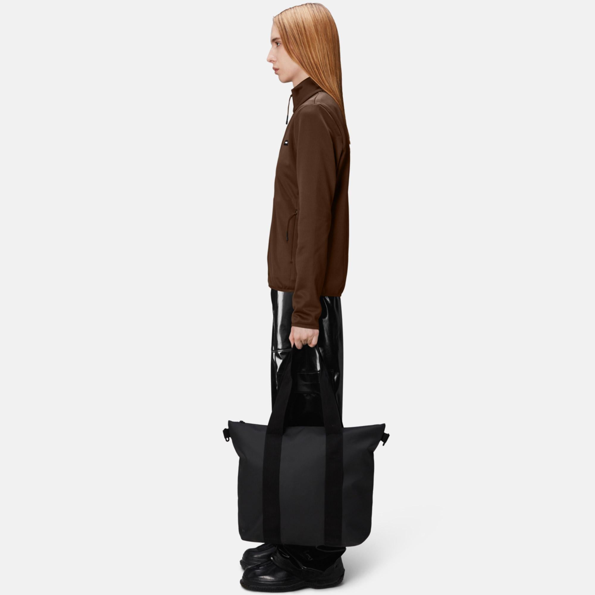 Rains Tote Bag Mini W3 Unisex Siyah Omuz Çantası