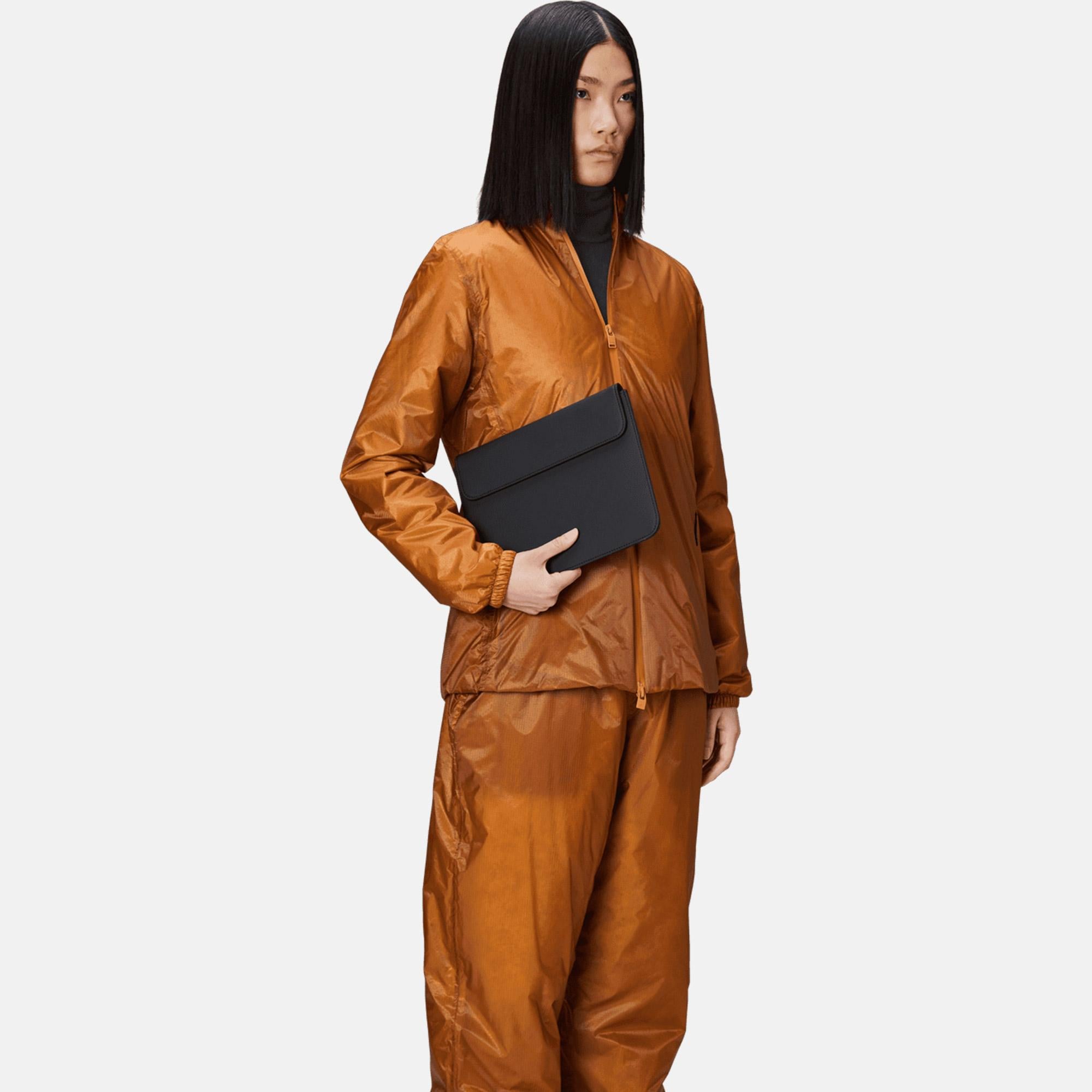 Rains Tablet Portfolio W1 Unisex Siyah Tablet Kılıfı