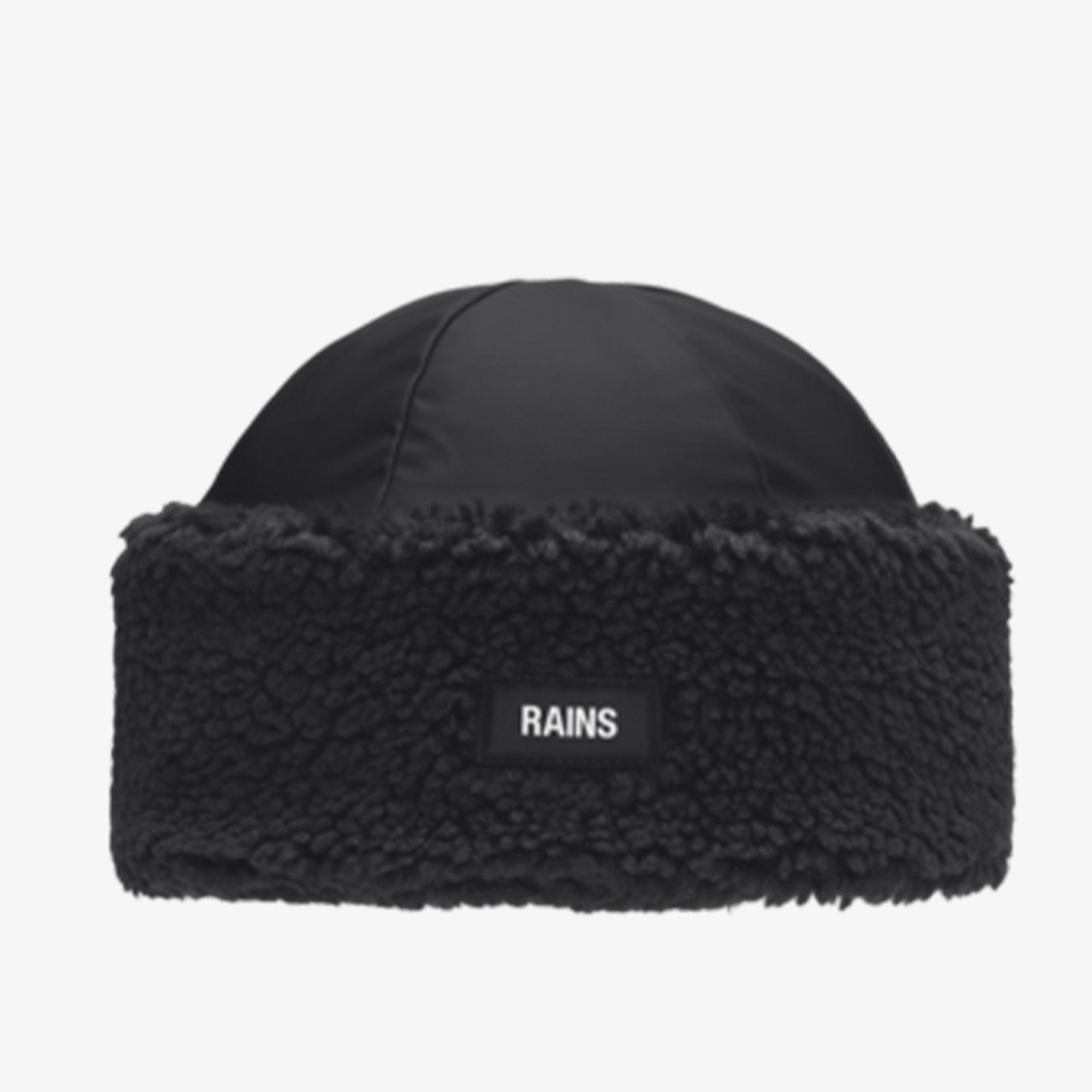 Rains Insulated Fleece Hat T2 Unisex Siyah Şapka