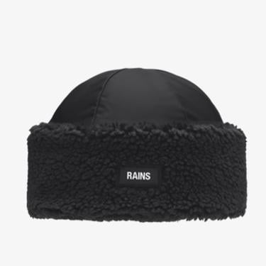  Rains Insulated Fleece Hat T2 Unisex Siyah Şapka