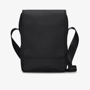  Rains Trail Reporter Bag W3 Unisex Siyah Omuz Çantası