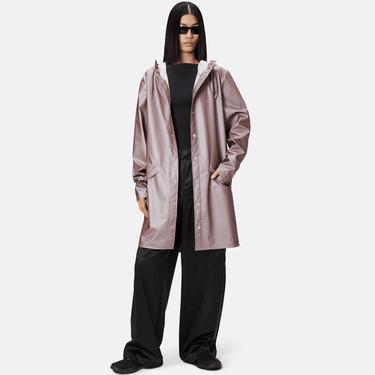  Rains Long Jacket W3 Unisex Kahverengi Yağmurluk