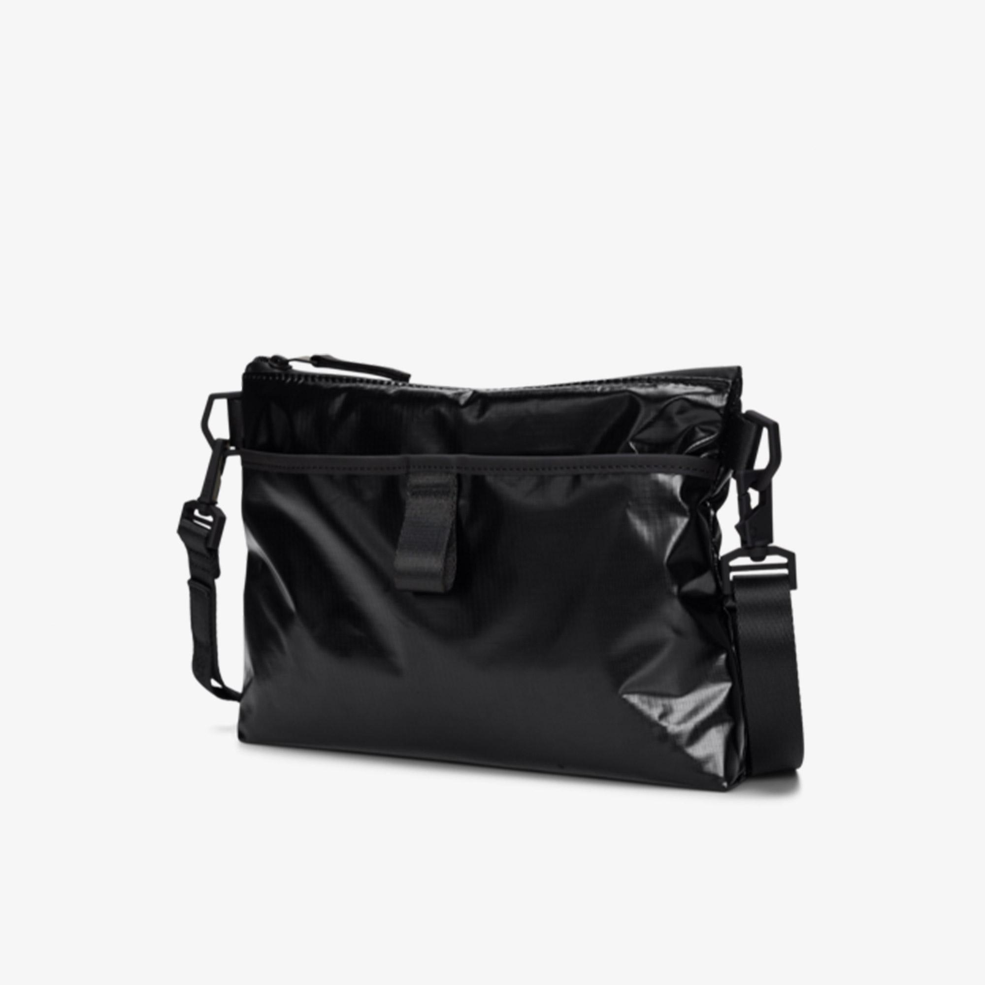 Rains Sibu Musette Bag W3 Unisex Siyah Omuz Çantası